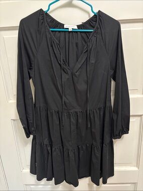 black jersey dress long sleeve Ciao Lucia Lisio Black Jersey Dress XS main image 0